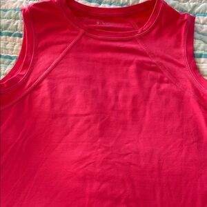 Sofibella Pink Sleeveless Athletic Tank Top Sofibella size small
